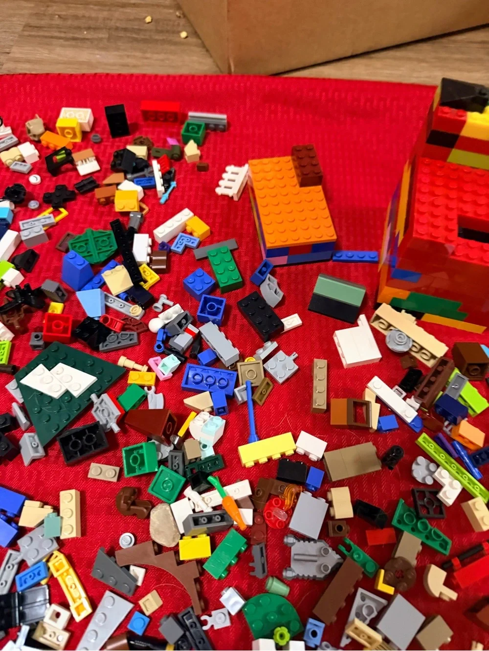 Mixed lot of Legos w minifigures Harry Potter